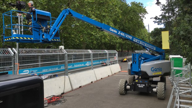 Grand Prix de Londres de Formule E : Genie s'est fait remarquer