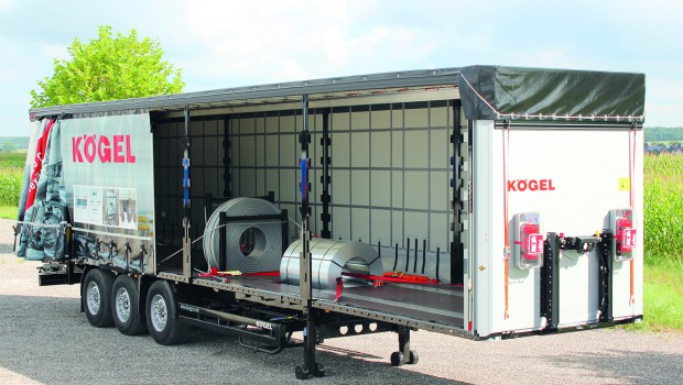 Kögel : une semi-remorque adaptée au ferroviaire