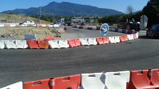 L'Autoroute Blanche compte un nouveau giratoire