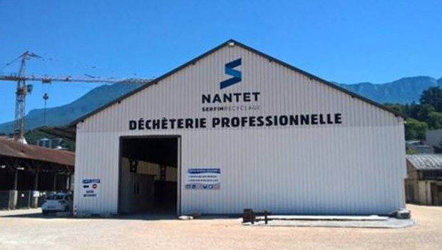 Nantet ouvre une déchetterie pro à Aix-les-Bains