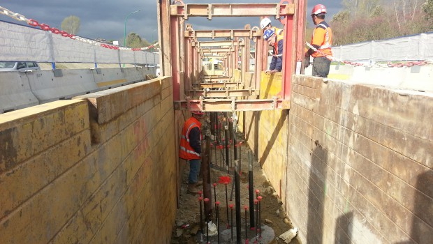 Une prestation de service « technique » en blindage de tranchées