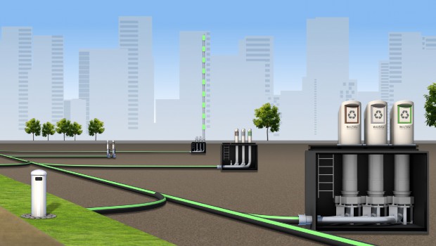 MariMatic collecte les ordures ménagères à Helsinki