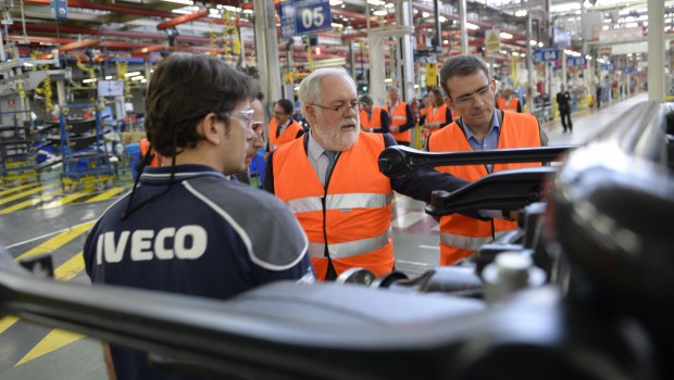 Madrid: CNH Industrial welcomes the European Commissioner Arias Cañete