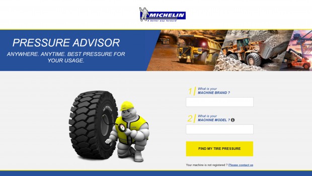 Génie civil : Michelin met la pression !
