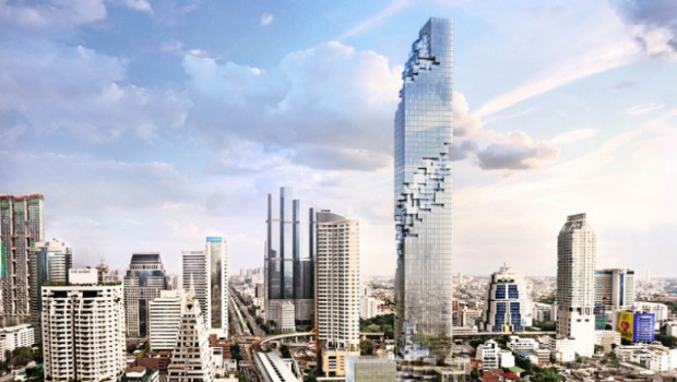 Thaïlande : une tour « pixélisée »