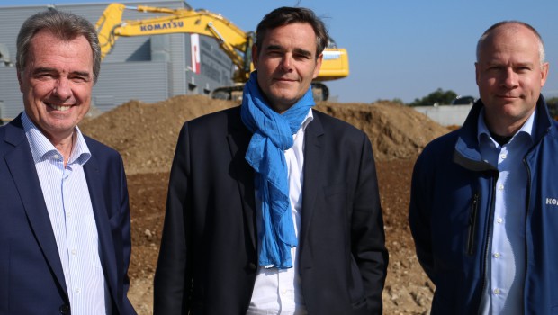 Komatsu Lyon:  open day in an atmosphere of the intelligent machine