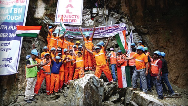 Métro : percement finalisé à Bangalore