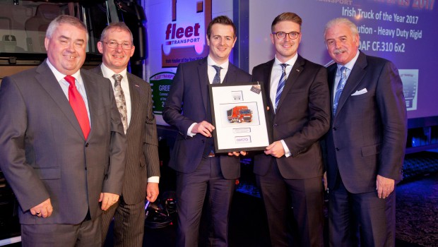 En Irlande, le DAF CF auréolé d'un prix
