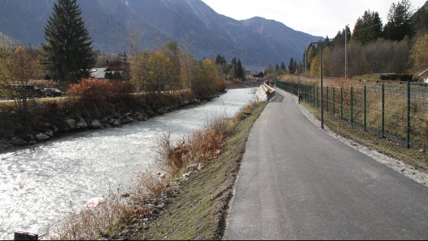Chamonix : la Véloroute Voie Verte se dessine