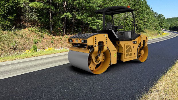 Cat Improves Compaction by Vibration