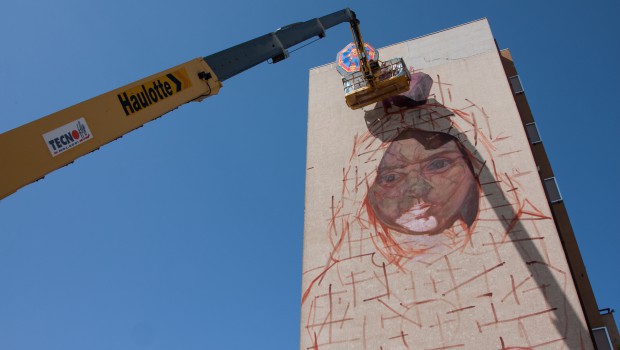 In Sicily, Haulotte made in Street Art