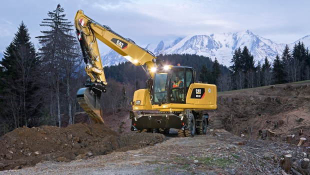 Cat wheeled excavators receive Blue Angel certification