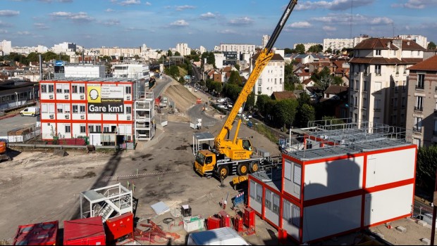 Suez valorise les déblais de la future gare Fort d'Issy-Vanves-Clamart