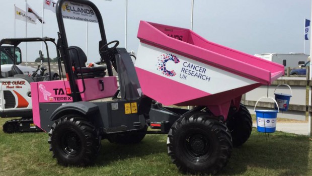 In the UK, Terex sees life in pink