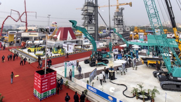 Bauma Conexpo India: live demonstrations