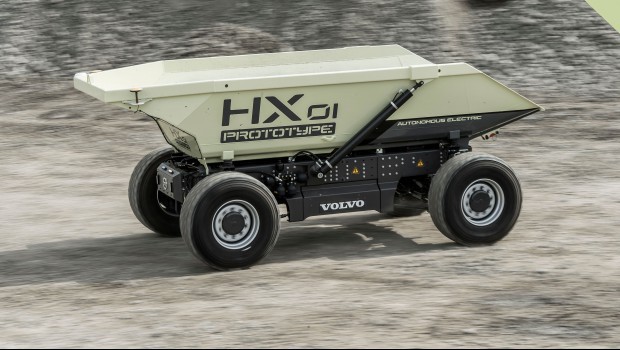 Volvo Mini Electric Dumper Wins Innovation Award