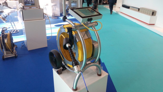 Video Inspection of Drainage system: MiniLite Basic is equipped with a PC