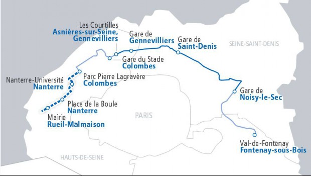 Tramway T1 à Nanterre : la concertation publique s'achève