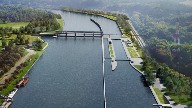 Belgium: the Huy lock site gets modernized