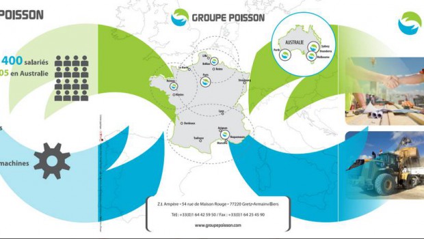 Nouvelle identité visuelle pour le groupe Poisson