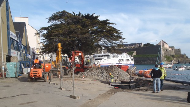 Belle-Ile-en-Mer se fie à Wilo