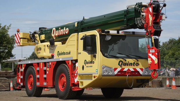 Quinto Crane & Plant Limited acquires 2 Terex cranes