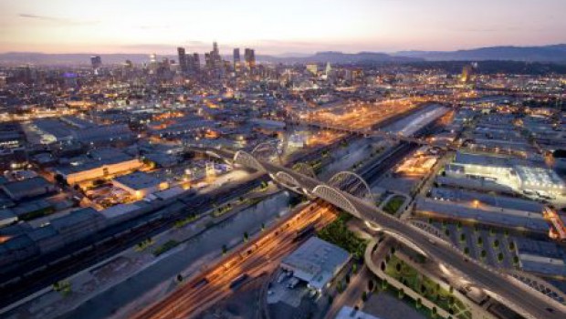SKANSKA : The New Sixth Street Viaduct in Los-Angeles