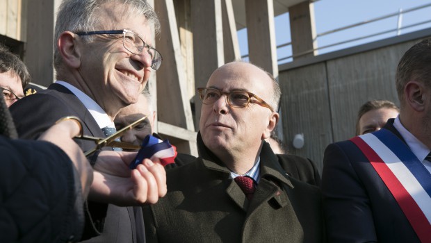Le CFA BTP de Blois inauguré par Bernard Cazeneuve