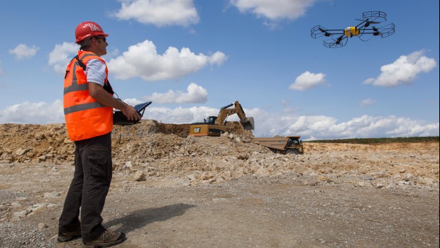 Caterpillar invests more in drones
