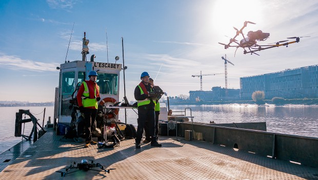 Des drones contre les inondations