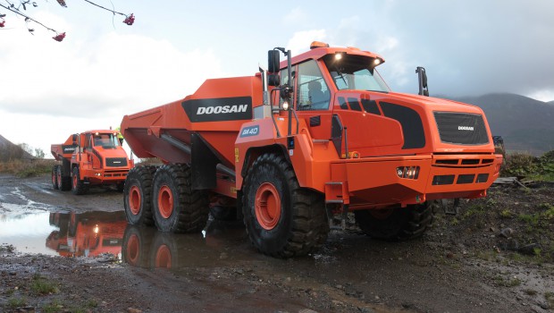 Doosan met le paquet sur Conexpo