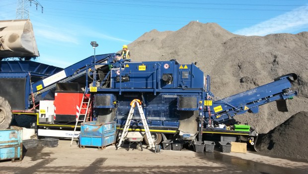 Goudsmit on demonstration at Recycling Aktiv Fair