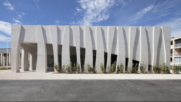 Marseille : le gymnase du Sablier tire sur le blanc