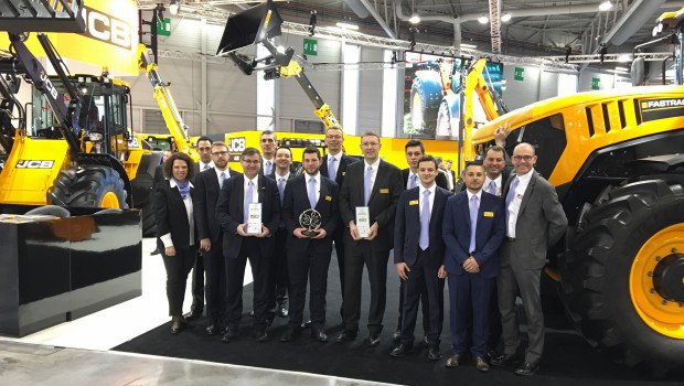 JCB received Machine of the Year awards