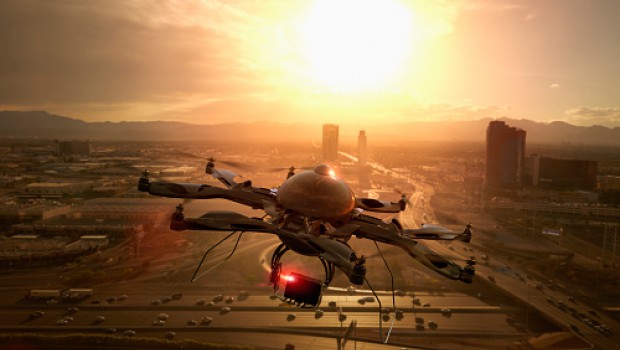 CONEXPO-CON/AGG: Drones over Las Vegas