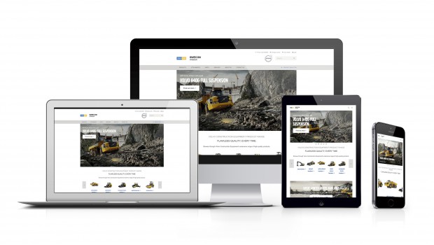 Volvo CE reçoit un prix pour sa stratégie en ligne