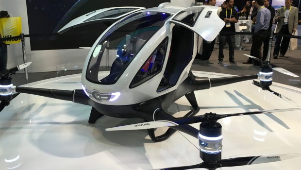 Ehang 184: Human-carrying drone