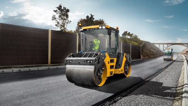 New generation of double drum compactor Volvo