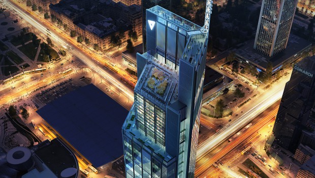 Construction begins for Poland's Warsaw Tower