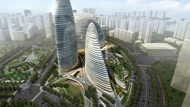 Chine : Wangjing Soho reçoit un prix d'ingénierie
