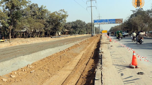 Ongoing underpass project to unblock traffic jam in Pakistan