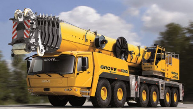 All terrain cranes Grove support Sanghvi in India