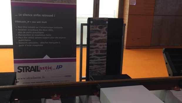 Strail : écran acoustique et dalle dissuasive 100% recyclables