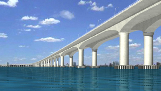 The longest road bridge in India