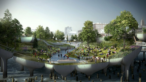 New York’s “floating” park project put on hold