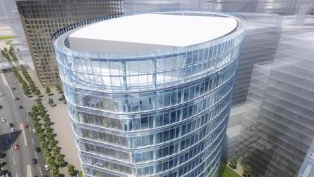 Skanska’s Boston 121 Seaport topping off