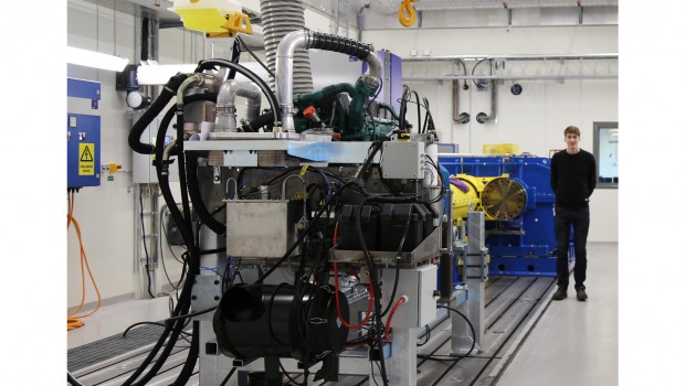 Volvo CE unveils the unique driveline test facility