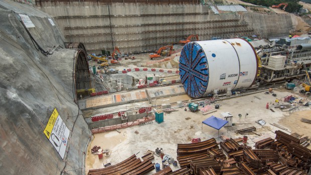 Hong Kong : le tunnel de Liantang en bonne voie