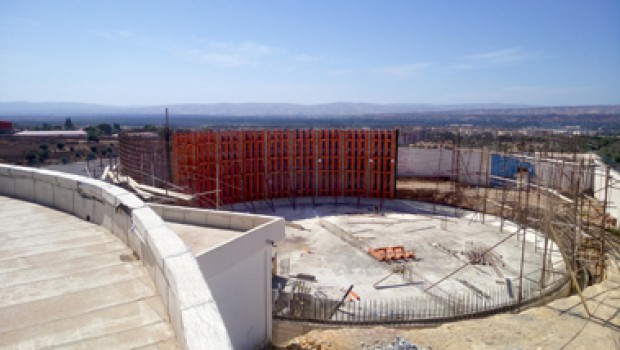 Paschal, TTR formwork system holds the water in Algeria
