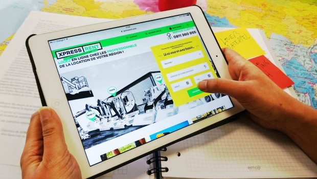 Xpress Rent : la location de machines en 3 clics